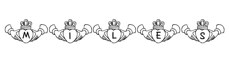 FL Claddagh  Free Fonts Download
