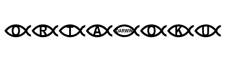 FL Darwinesque  Free Fonts Download