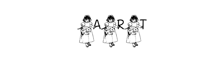 FL Flower Girl  Free Fonts Download
