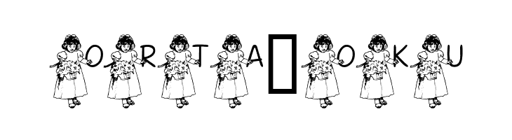 FL Flower Girl  Free Fonts Download