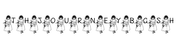 FL Flower Girl  Free Fonts Download