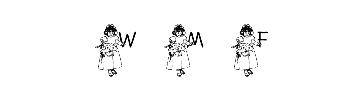 FL Flower Girl  Free Fonts Download