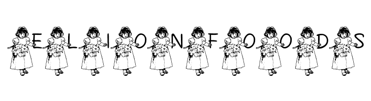 FL Flower Girl  Free Fonts Download