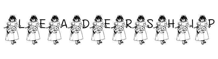 FL Flower Girl  Free Fonts Download