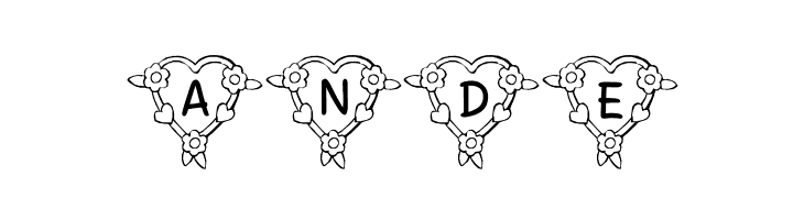 FL Heart Light  Free Fonts Download