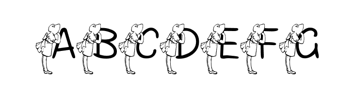 FL Kiddles  Free Fonts Download
