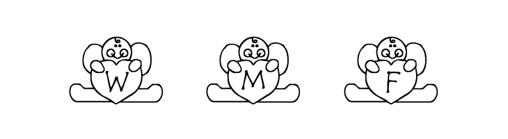 FL Scrappy Angel  Free Fonts Download