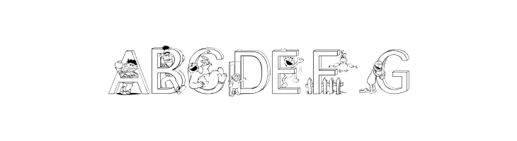 FL Sesame Street  Free Fonts Download