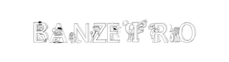 FL Sesame Street  Free Fonts Download