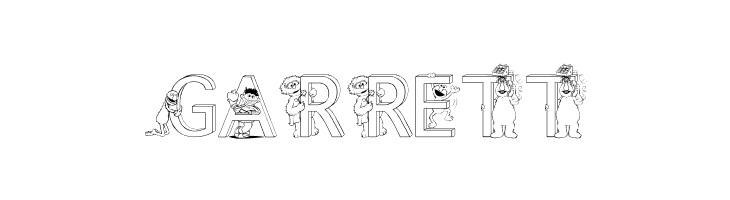 FL Sesame Street  Free Fonts Download