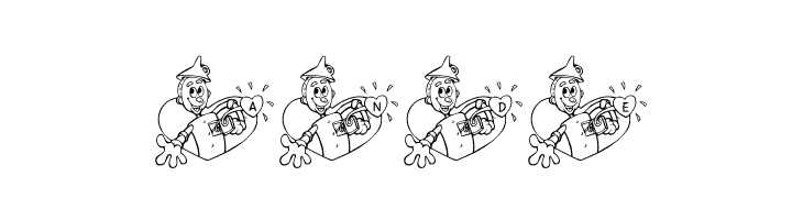 FL Tin Man  Free Fonts Download