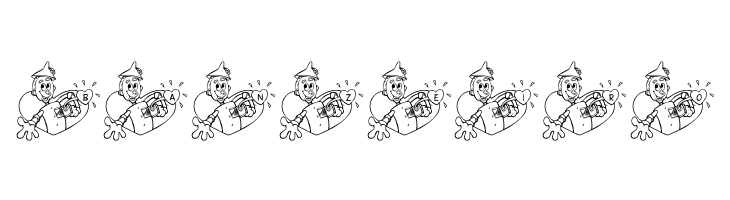 FL Tin Man  Free Fonts Download