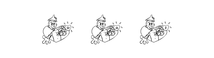 FL Tin Man  Free Fonts Download