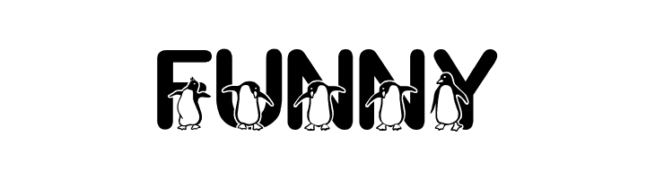 Fontasy Penguin  Free Fonts Download