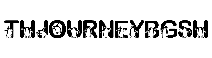 Fontasy Penguin  Free Fonts Download