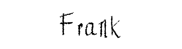 Frank Mechanical Rorschach Font