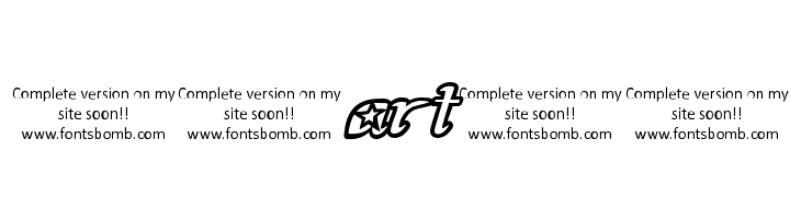art iii  Free Fonts Download