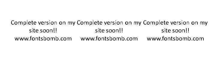 The Unknown [uncomplete_version]  Free Fonts Download