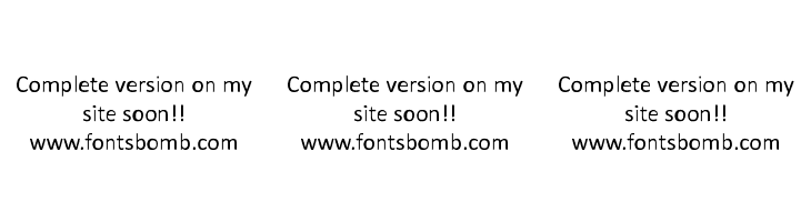 The Unknown [uncomplete_version]  Free Fonts Download