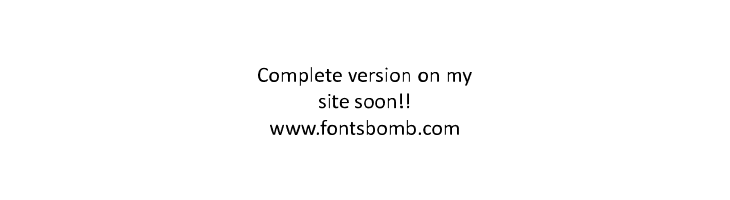 The Unknown [uncomplete_version]  Free Fonts Download