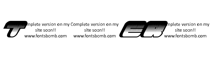 TRACKER [uncomplete_version]  Free Fonts Download