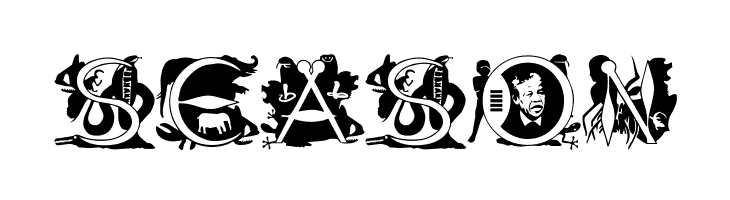 Afrika Images G Sangoma  Free Fonts Download