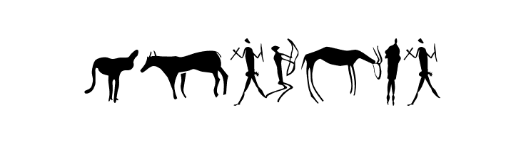 Afrika RockArt N Cberg2  Free Fonts Download