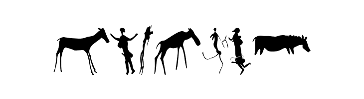 Afrika RockArt N Cberg2  Free Fonts Download
