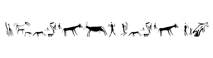 Afrika RockArt N Cberg2  Free Fonts Download