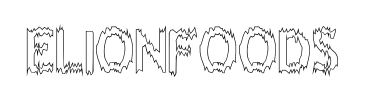 Melting Outline  Free Fonts Download