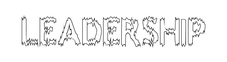 Melting Outline  Free Fonts Download