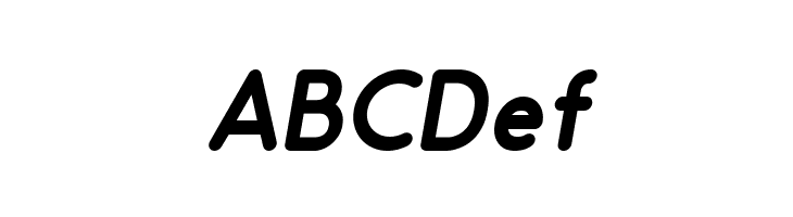 Odin Rounded Bold Italic  Free Fonts Download