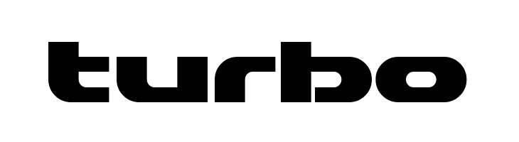 turbo Hilda Broad Font