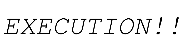 Free Monospaced Oblique  Free Fonts Download