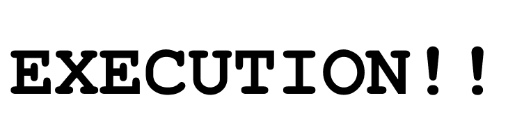 Free Monospaced Bold  Free Fonts Download