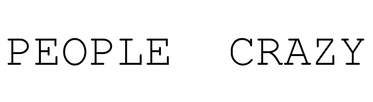 Free Monospaced  Free Fonts Download