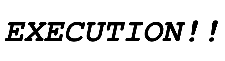 Free Monospaced Bold Oblique  Free Fonts Download