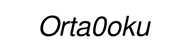 Free Sans Oblique  Free Fonts Download