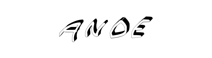 Gennaro_Palmieri_Niagara_3D Medium  Free Fonts Download