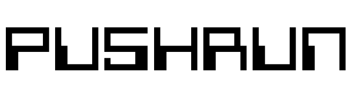 PUSHRUN G7 Silkworm TTF Font