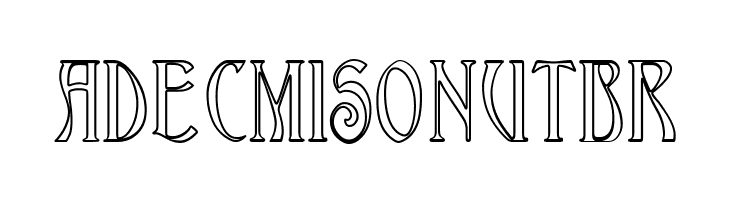 Ambrosia Outline  Free Fonts Download