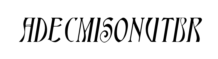 Ambrosia SlopedSmallCaps  Free Fonts Download