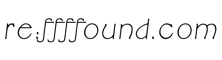 CupolaUnicode LightItalic  Free Fonts Download