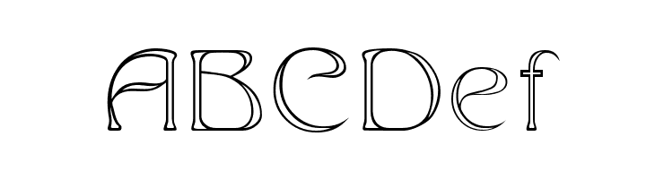 Edda Outline  Free Fonts Download