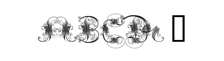 ExtravagantCapitals  Free Fonts Download