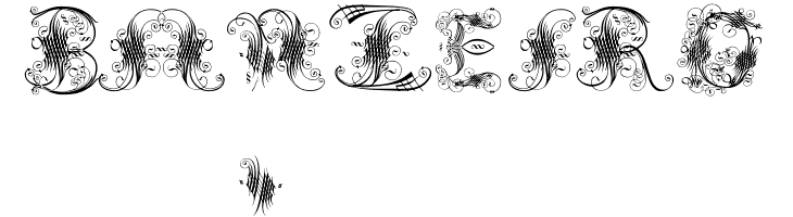 ExtravagantCapitals  Free Fonts Download