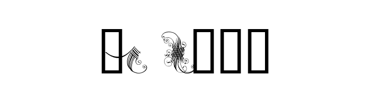 ExtravagantCapitals  Free Fonts Download