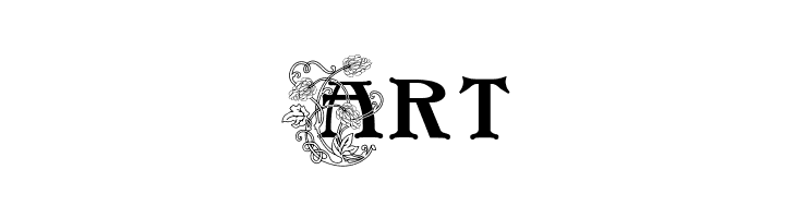 FloralCapsNouveau  Free Fonts Download
