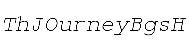 Monospace Oblique  Free Fonts Download