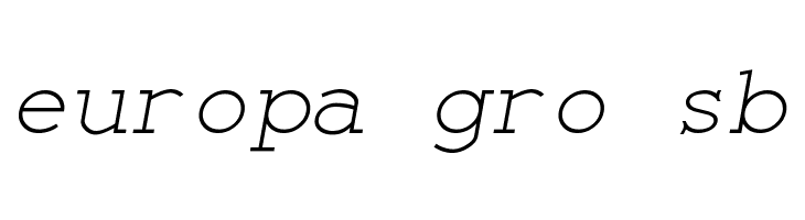 Monospace Oblique  Free Fonts Download
